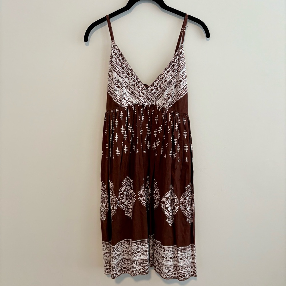 Smocked Y2K Boho Sundress